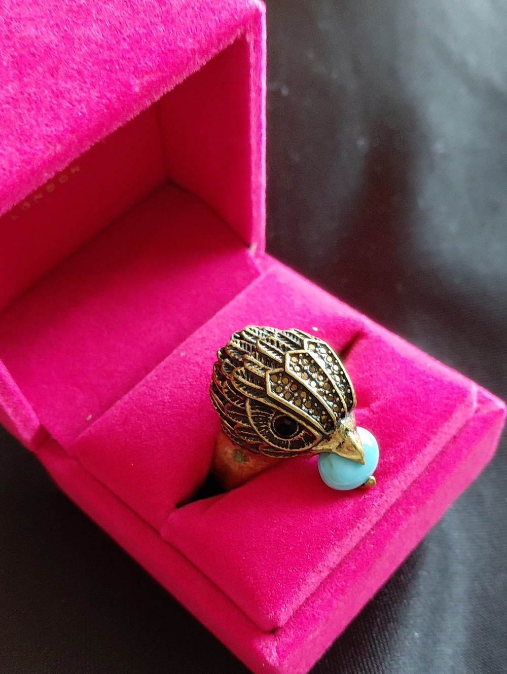KURT GEIGER LONDON EAGLE RING SIZE 8 - Picture 8 of 8